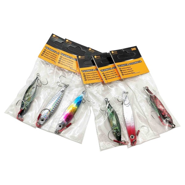 MIZOO FISHING ΤΕΧΝΗΤΟ ΔΟΛΩΜΑ ΨΑΡΑΚΙ ΔΙΑΦΟΡΑ ΣΧΕΔΙΑ 30G